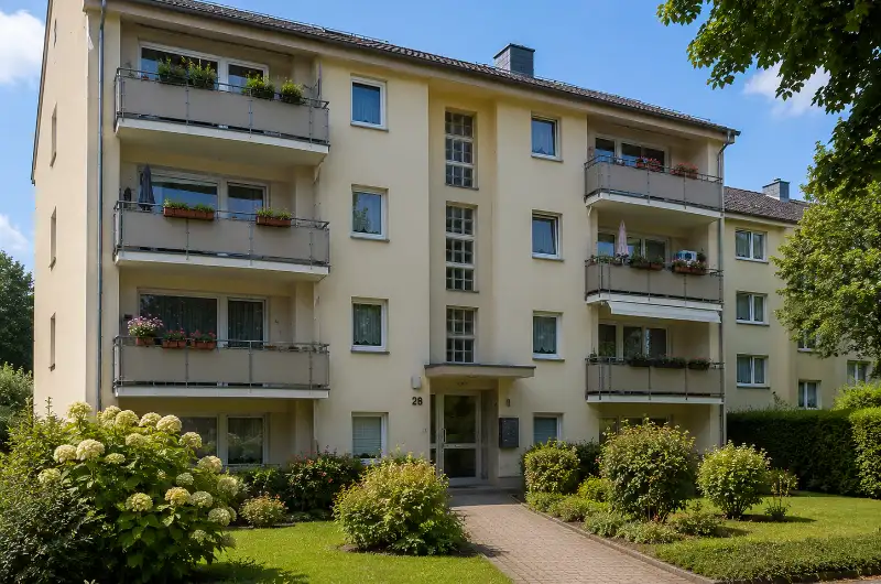 Zwangsversteigerung Garage, Eigentumswohnung (1 bis 2 Zimmer) in Rheinallee 117, 33689 Bielefeld, Sennestadt – ZVG Portal