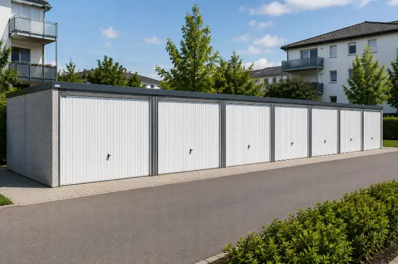 Zwangsversteigerung Sonstiges, Reihengarage mit PKW-Stellplatz in Am Randel, 39218 Schönebeck – ZVG Portal